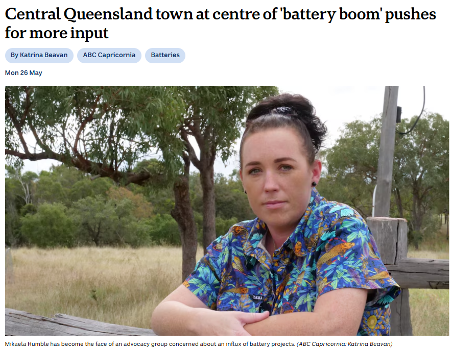 Bouldercombe resident battery boom